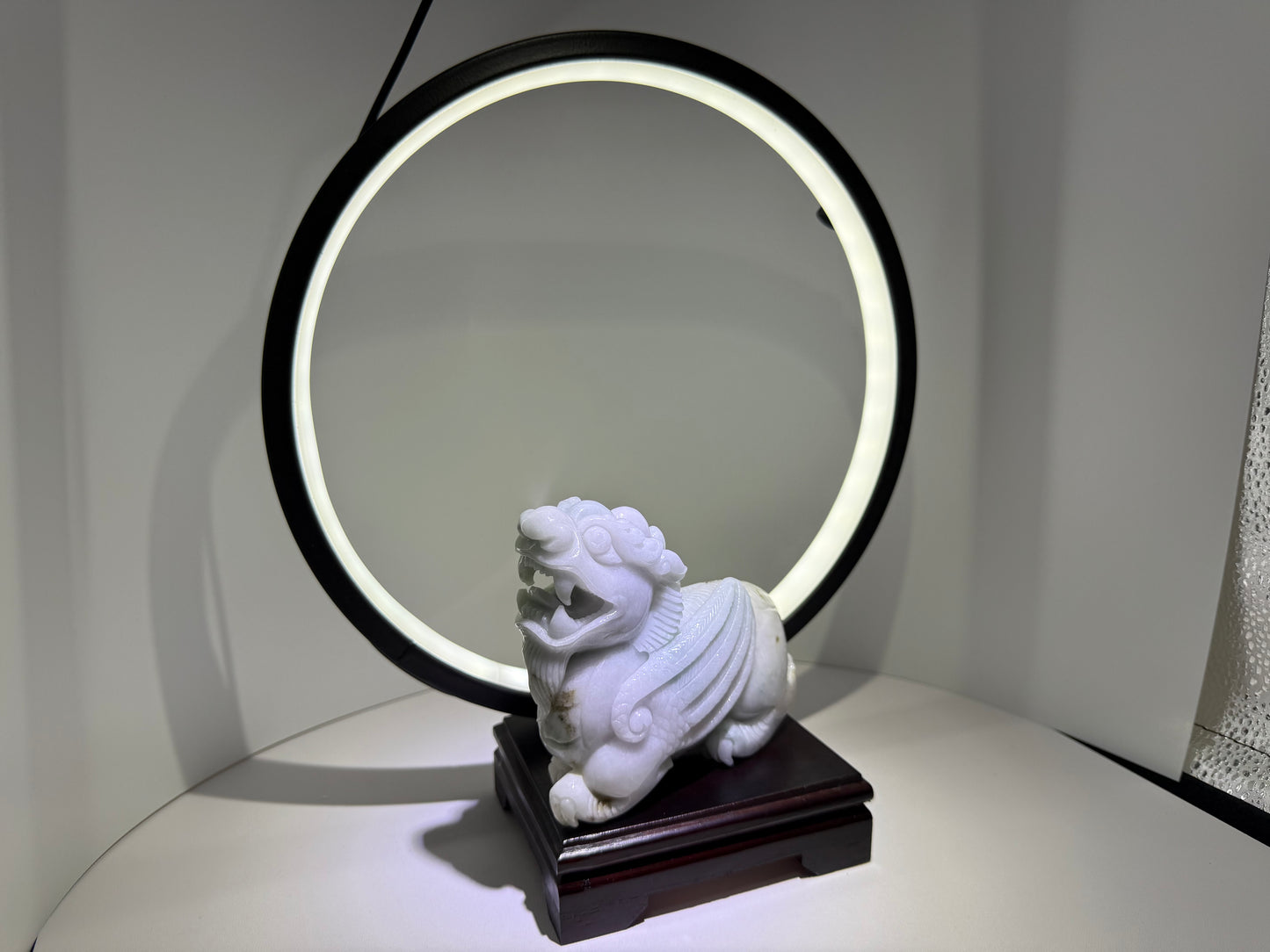 Jadeite Jade Purple Pi Xiu Display 翡翠玉貔貅 (PX16)