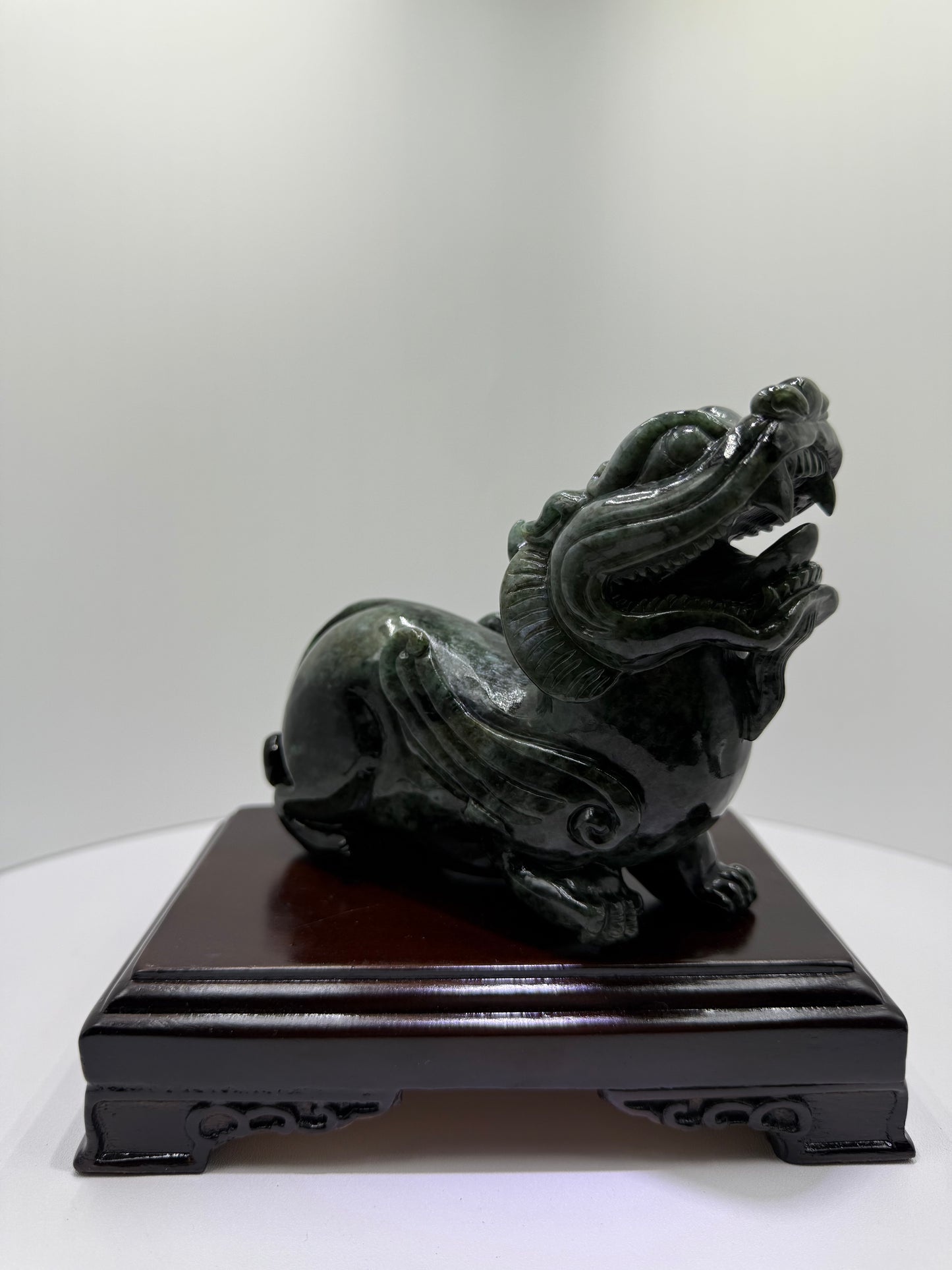 Jade Pi Xiu Display Type A Jadeite 翡翠A货貔貅 (PX10) (NGI Certified)