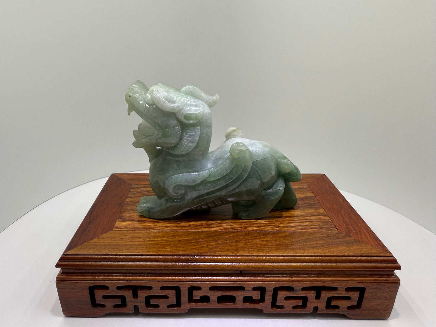 Jade Pi Xiu Display Type A Jadeite 翡翠A货貔貅 (PX05) (NGI Certified)
