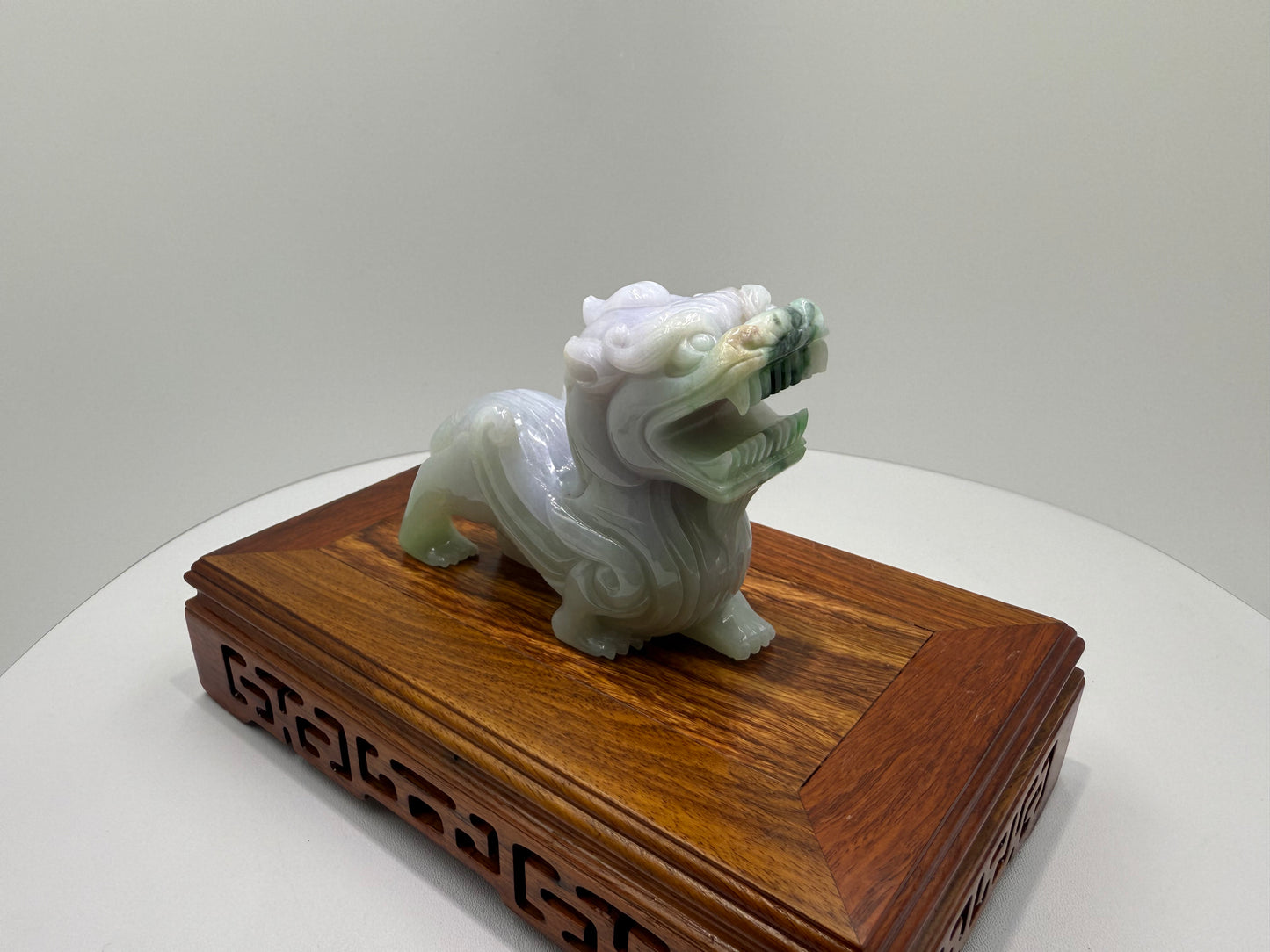 Jade Pi Xiu Display Type A Jadeite 翡翠A货貔貅 (PX01) (NGI Certified)