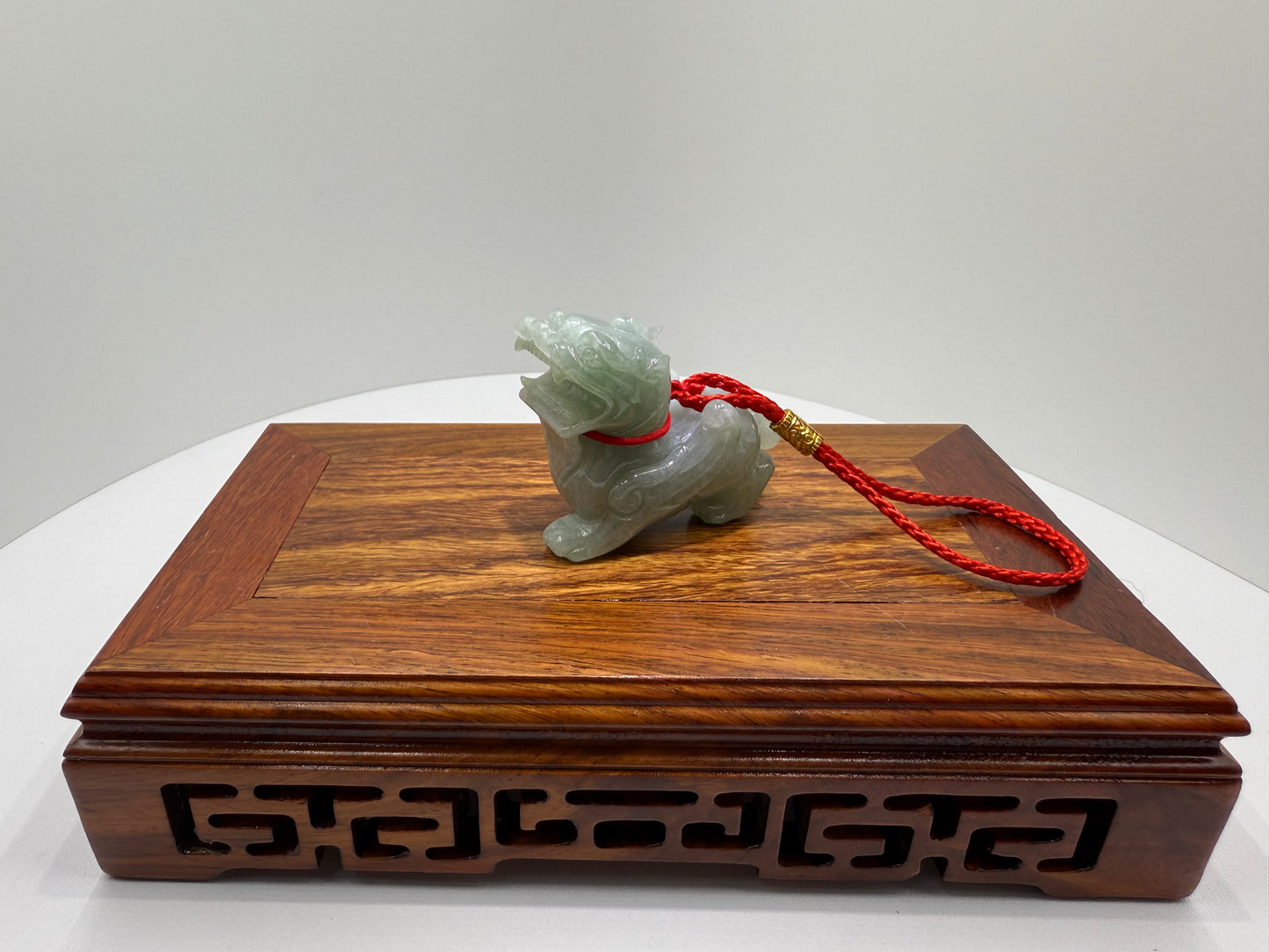 Jade Pi Xiu Type A Jadeite Pendant 翡翠A货貔貅 (PX08) (NGI Certified)