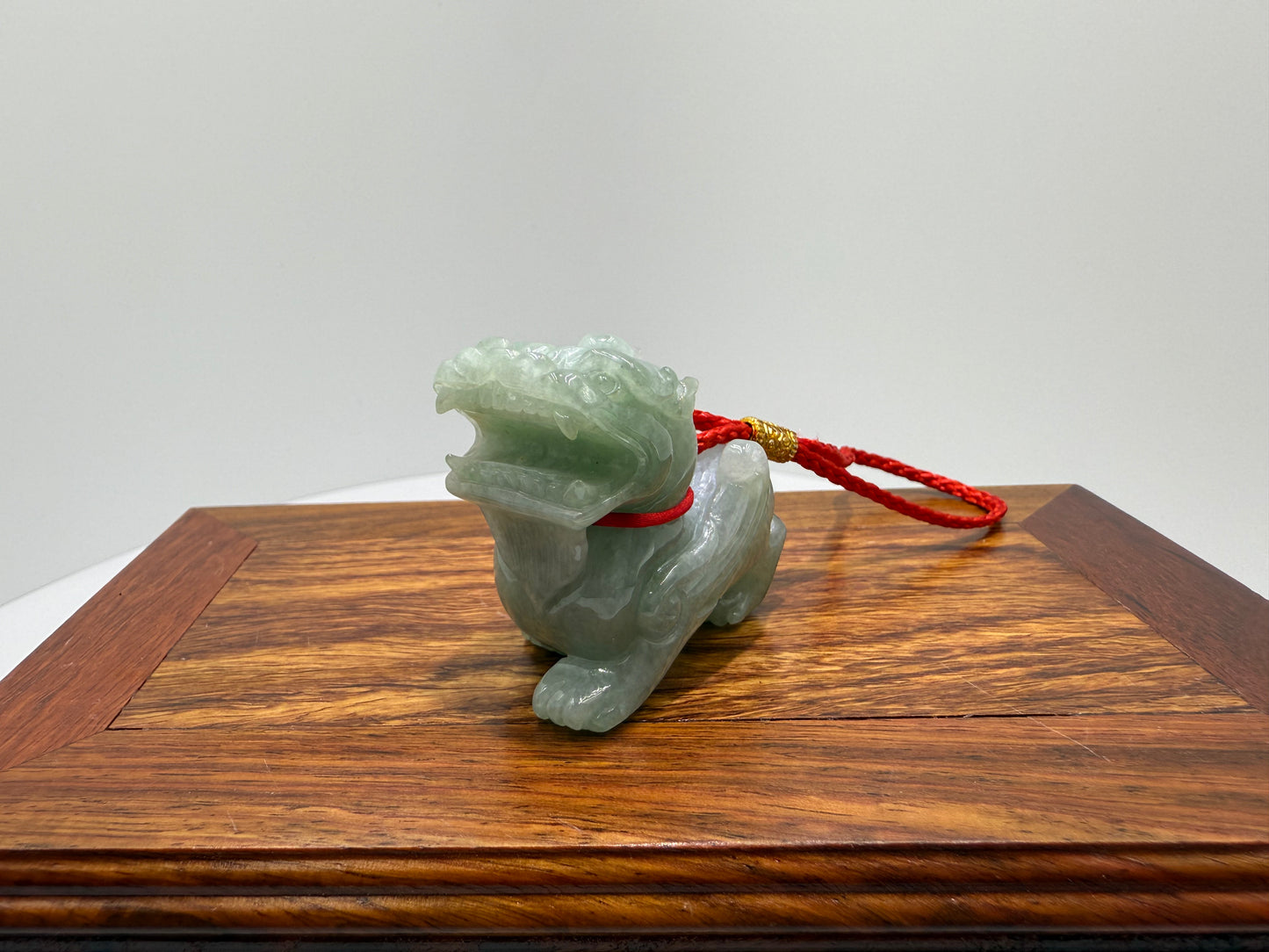 Jade Pi Xiu Type A Jadeite Pendant 翡翠A货貔貅 (PX08) (NGI Certified)