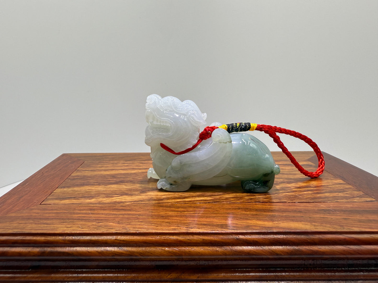 Jade Pi Xiu Type A Icy Jadeite Pendant 翡翠A货貔貅 (PX03) (NGI Certified)