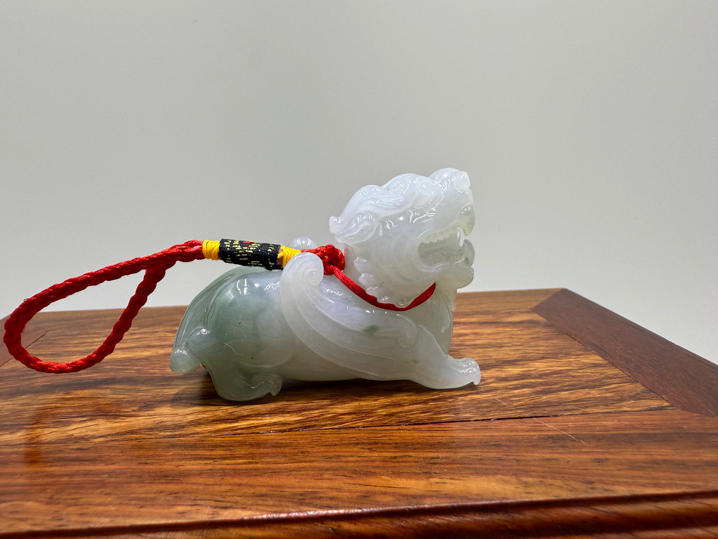 Jade Pi Xiu Type A Icy Jadeite Pendant 翡翠A货貔貅 (PX03) (NGI Certified)