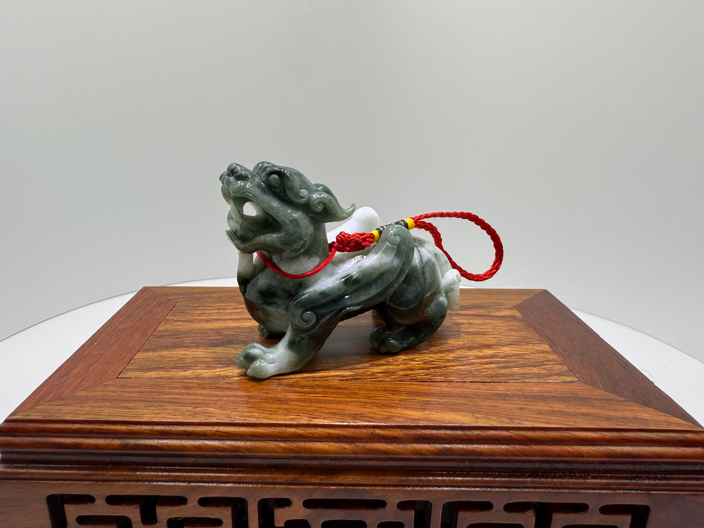 Jade Display Pi Xiu Type A Jadeite 翡翠A货貔貅 (PX12)