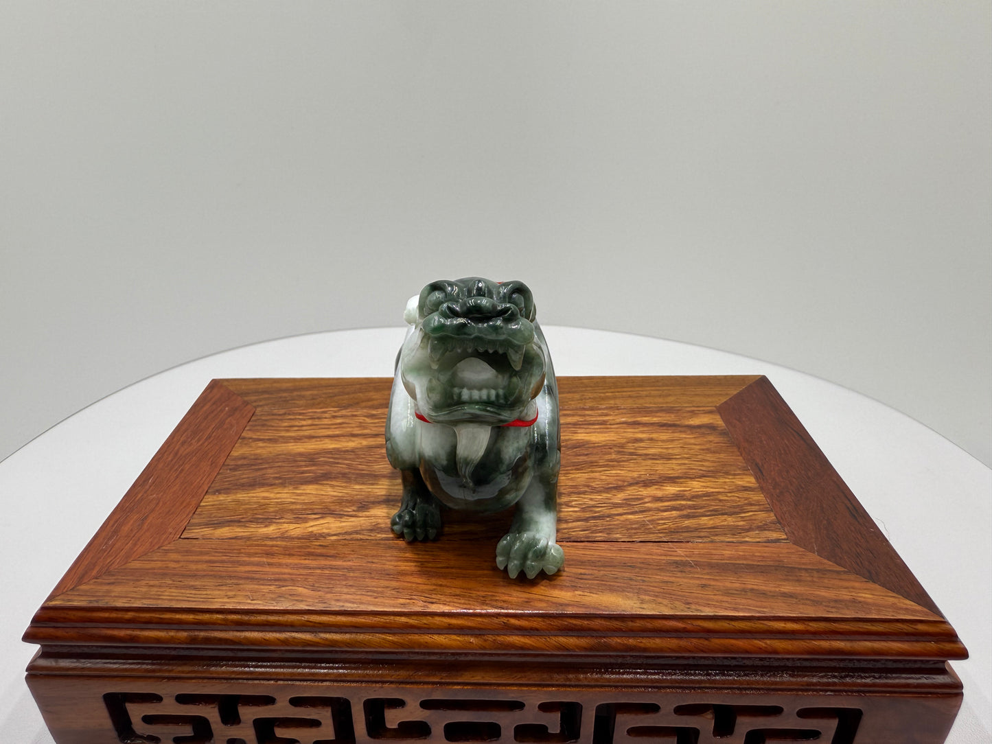 Jade Display Pi Xiu Type A Jadeite 翡翠A货貔貅 (PX12)