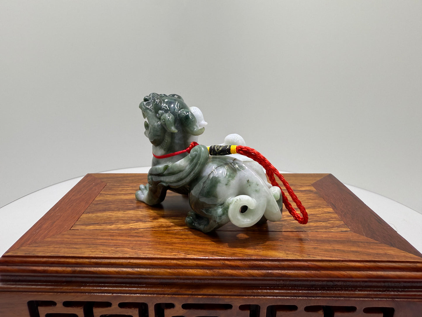 Jade Display Pi Xiu Type A Jadeite 翡翠A货貔貅 (PX12)
