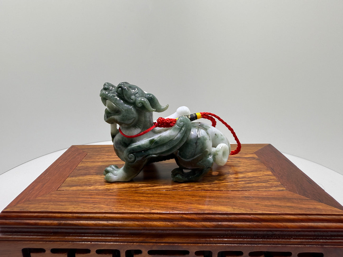 Jade Display Pi Xiu Type A Jadeite 翡翠A货貔貅 (PX12)