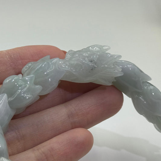 Dragon Jade Bracelet - 翡翠玉龙手串
