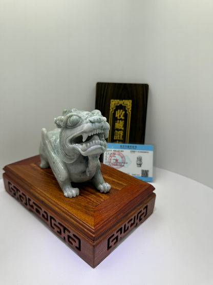 Jade Display Pi Xiu Type A 翡翠A货貔貅 (PX11)