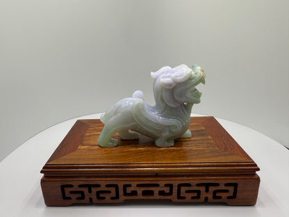 Jade Pi Xiu Display Type A Jadeite 翡翠A货貔貅 (PX01) (NGI Certified)