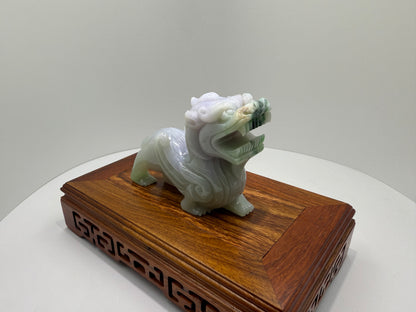 Jade Pi Xiu Display Type A Jadeite 翡翠A货貔貅 (PX01) (NGI Certified)