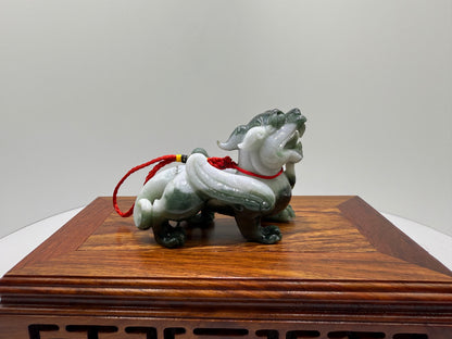 Jade Display Pi Xiu Type A Jadeite 翡翠A货貔貅 (PX12)
