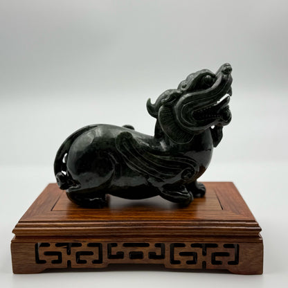 Jade Pi Xiu Display Type A Jadeite 翡翠A货貔貅 (PX10) (NGI Certified)